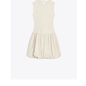 Zara Cream Mini Dress